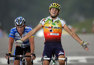 Вальверде выиграл 17-й этап Тур де Франс