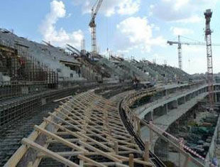 Стадион Зенита возводили без разрешения на строительство