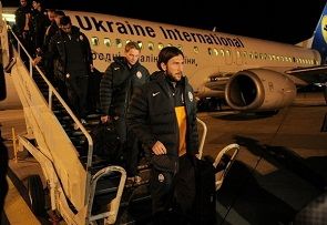 Шахтер прилетел в Украину
