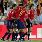 Испанцы разминаются