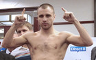 Бурсак побывал в нокдауне, но выиграл +ВИДЕО