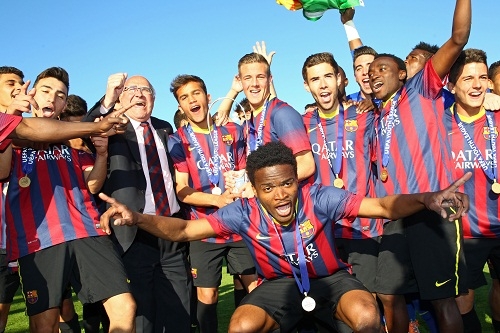 Барселона стала первым победителем Юношеской лиги чемпионов