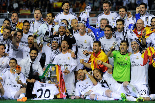 Реал отпразновал победу в Кубке Испании!