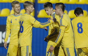 Юношеская сборная Украины обыграла Италию