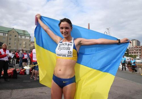 Оляновская установила рекорд Украины в ходьбе на 20 км