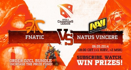 Natus Vincere против Fnatic на D2CL