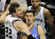 НБА. Сан-Антонио выходит вперед в серии с Оклахомой