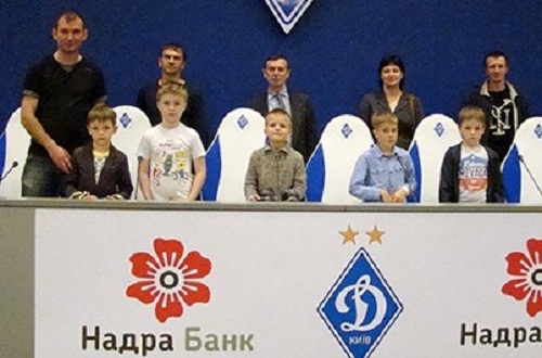 Юные футболисты Старта побывали в гостях у Динамо