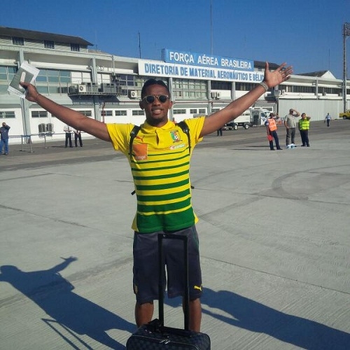 Сборная Камеруна прилетела в Бразилию