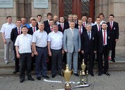 Южная железная дорога поздравила Локомотив с чемпионством