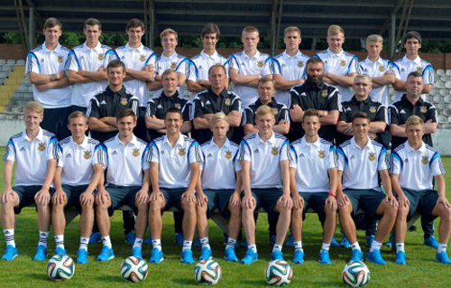 Юношеская сборная Украины отправилась на Евро-2014
