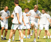 Ворскла на сборах: утренний заряд бодрости