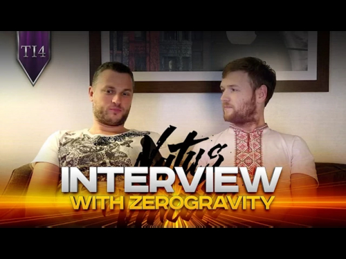 Интервью с ZeroGravity после The International