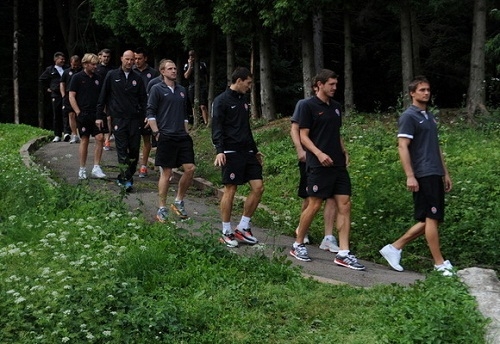 Игроки Шахтера прогулялись по Львову