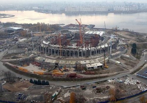 Стоимость стадиона Зенита составит почти 1 миллиард долларов