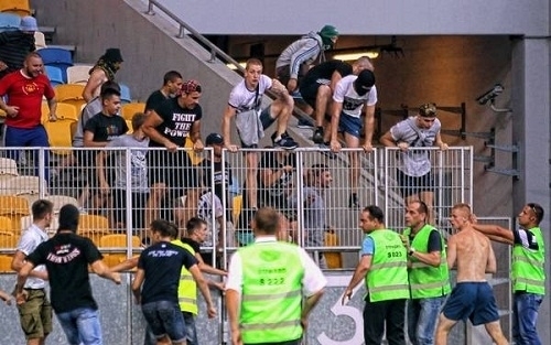 УЕФА начал расследование инцидента на матче Днепр-Копенгаген
