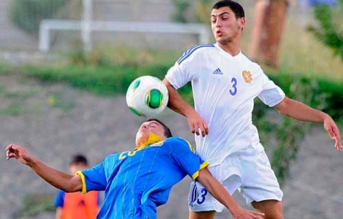 Юношеская сборная Украины сыграла вничью с Арменией