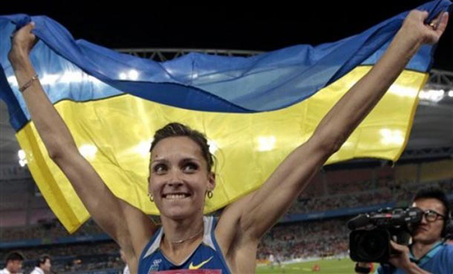 Ольга Саладуха - чемпионка Европы в тройном прыжке!