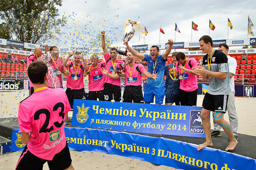 Дніпропетровський Вибір - Чемпіон України з пляжного футболу