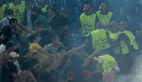 Горе-фанаты московского ЦСКА «отличились» в Риме