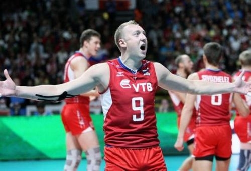 Волейболист сборной России плюнул в польского фаната