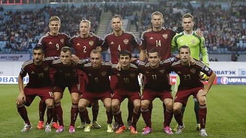 Россия огласила расширенный список игроков на ближайшие игры