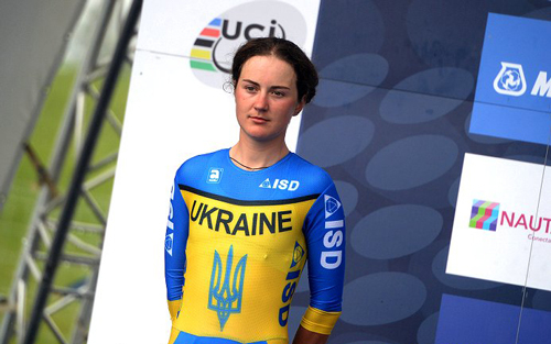 Анна Соловей завоевала серебро чемпионата мира по велоспорту