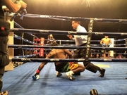 Сергей Деревянченко победил Лаатеквеи Хаммонда