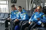 Сборная Украины отправилась в Беларусь
