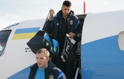 Сборная Украины прибыла в Беларусь