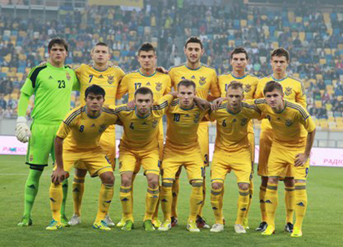 Молодежная сборная Украины прибыла в Латвию