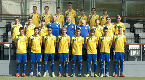 Сборная Украины U-17 расписала ничью со Швецией