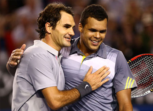 Федерер и Цонга проведут выставочный матч в Мельбурне