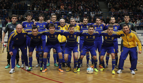 ЧЄ-2014 з футзалу: визначені 25 кандидатів в збірну України