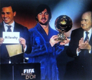 Милевский в халате «выиграл» Золотой мяч