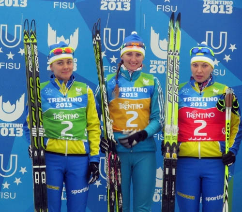 Универсиада. Украина берет золото в лыжной эстафете