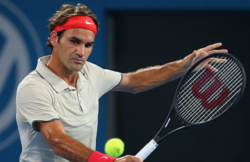 Роджер Федерер вышел в полуфинал турнира в Брисбене