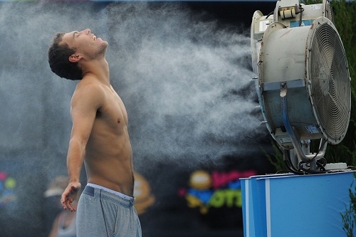 Матчи Australian Open были прерваны из-за жары
