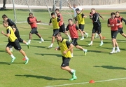 Шахтер в ОАЭ: утренняя тренировка
