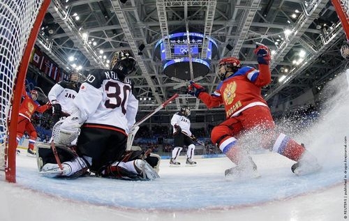 Сочи-2014. Как снимают хоккей на Олимпиаде