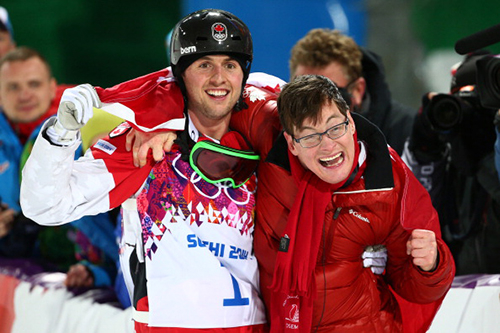 Канадский лыжник посвятил победу брату, больному ДЦП