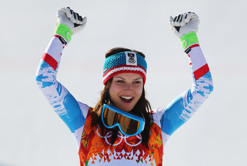 Сочи-2014. Анна Феннингер - чемпионка в супер-гиганте