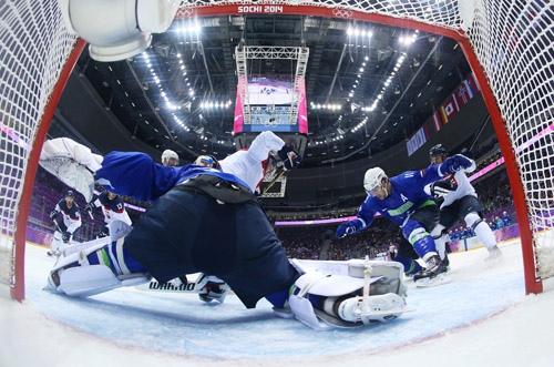 Хоккей. Словения впервые побеждает на Олимпиаде в Сочи