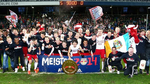Зальцбург стал чемпионом за восемь туров до конца чемпионата