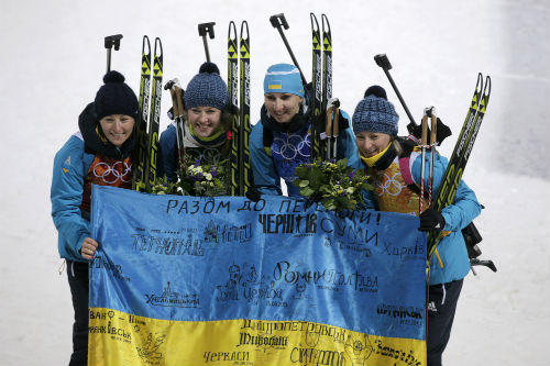 Украинские олимпийцы пока без квартир, но с надеждой