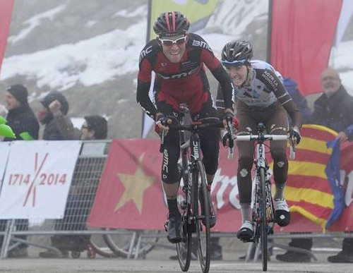 Ван Гардерен – победитель 4 этапа Вуэльты Каталонии 2014