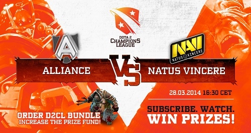 D2CL: Natus Vincere против Alliance в полуфинале