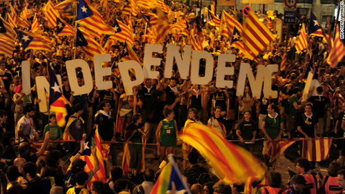 Сепаратизм под испанским флагом