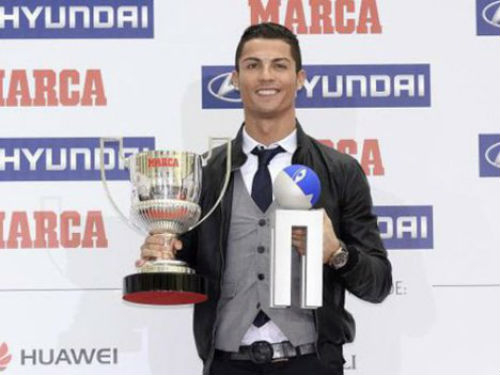 Роналду получил награды от газеты Marca
