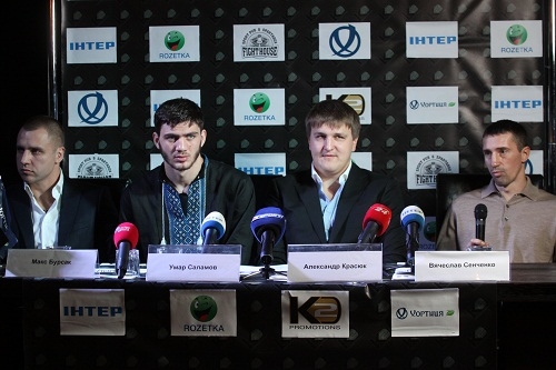 Сенченко, Бурсак и Саламов провели пресс-конференцию в Киеве